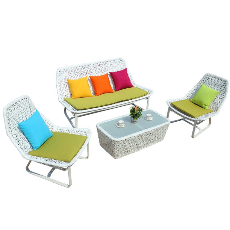 Outdoor rattan garden furniture