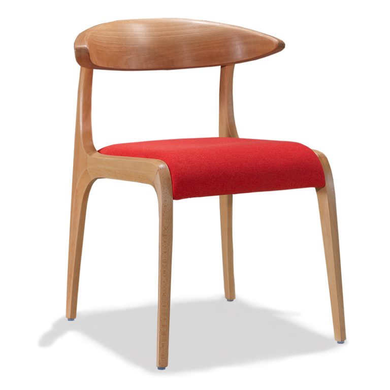 Silla de comedor de madera sólida de alta gama