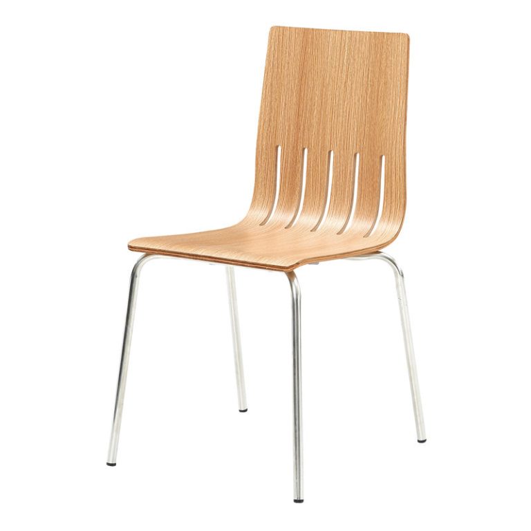 Fast food restaurant bent wood chair