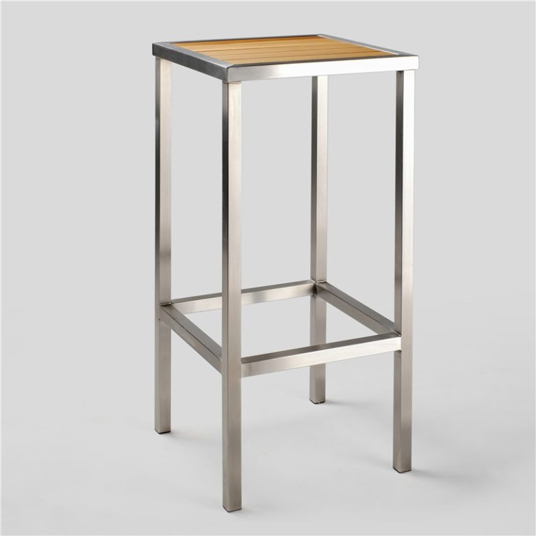 Custom stainless steel outdoor high chair