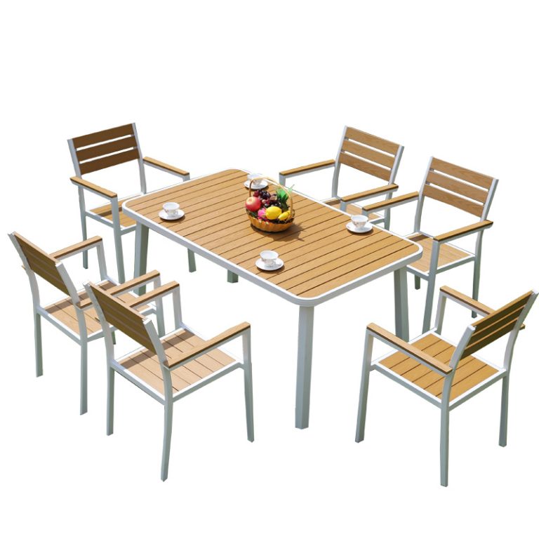 Wood preservative garden furniture