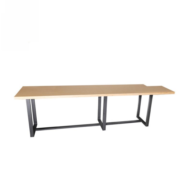Heterosexual solid wood dining table