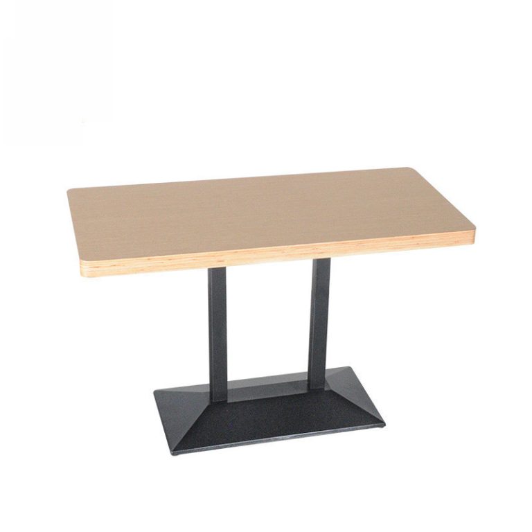 Fast food restaurant table