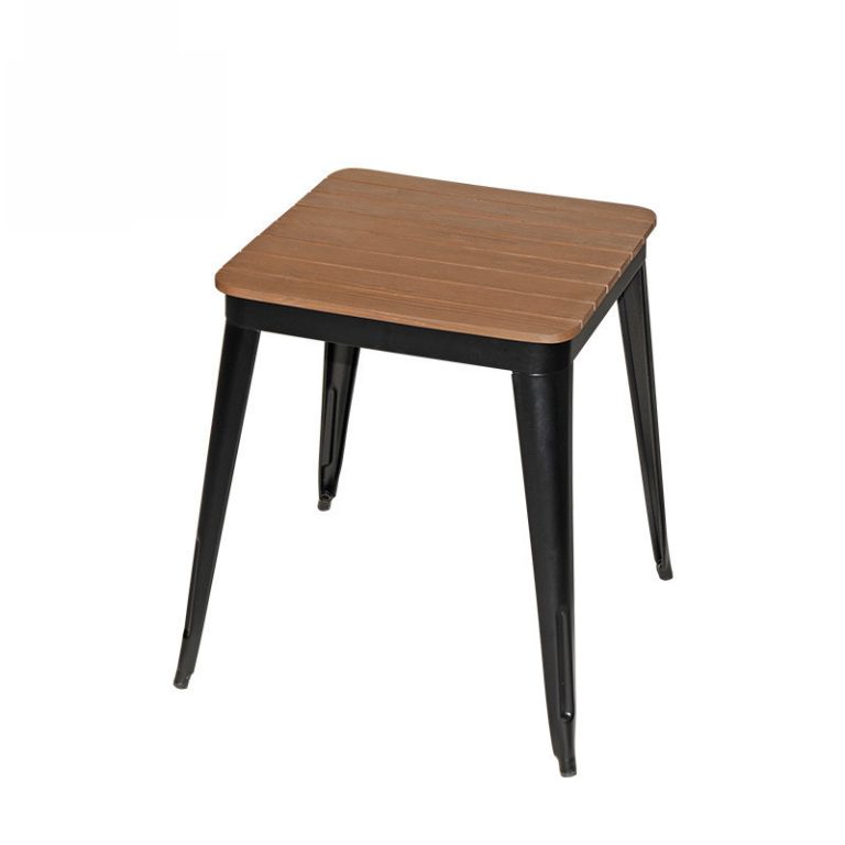 Wrought iron dining table